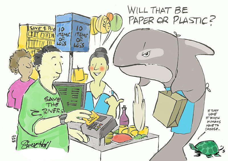 Editorial cartoons