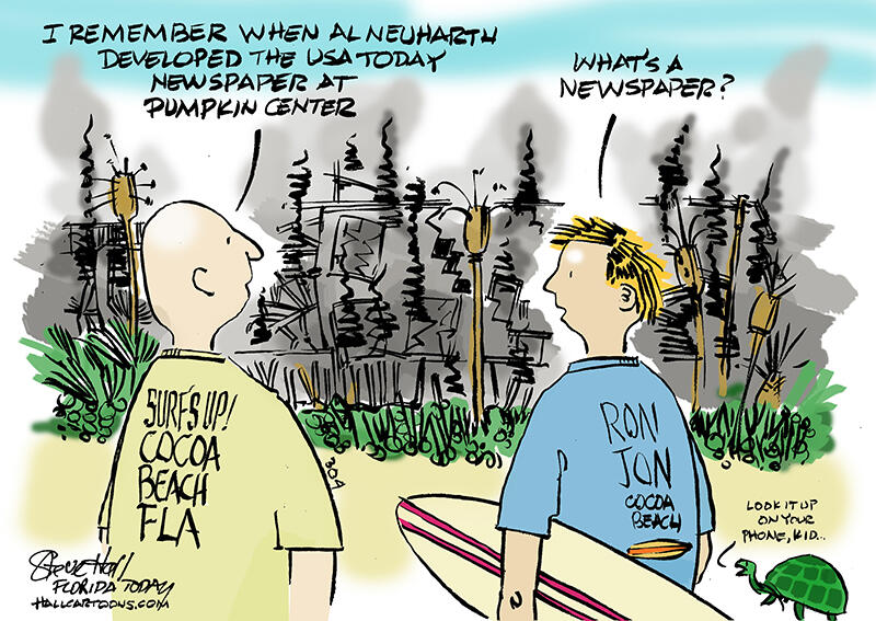 Editorial cartoons