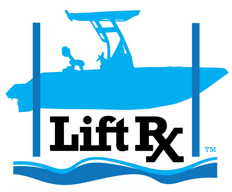 Lift-Rx logo for Boat lift and dock repair and installation
